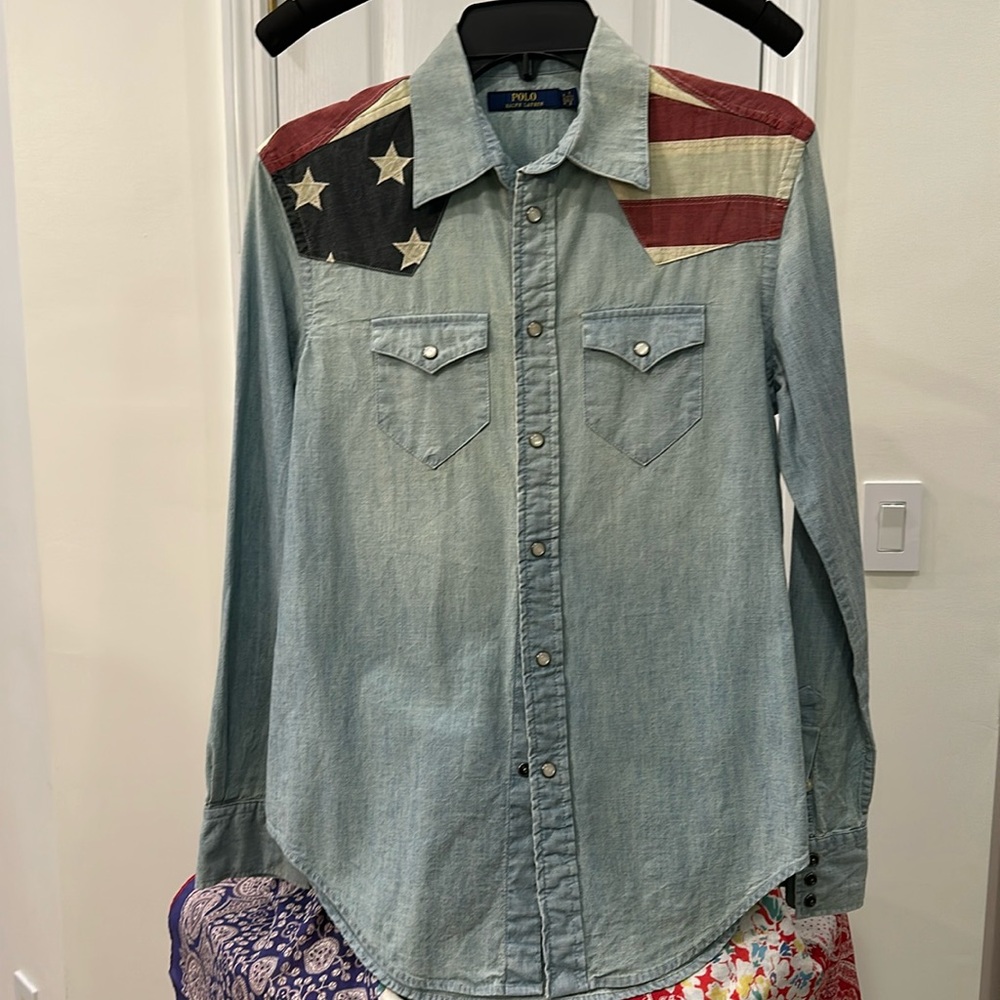 Polo Ralph Lauren Woman’s XS size, LS Shirt